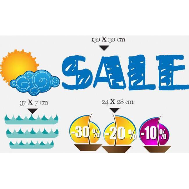 Sales stickers  design 22
