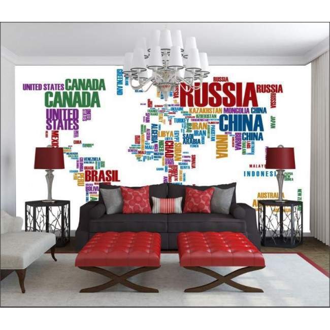 Wallpaper World map