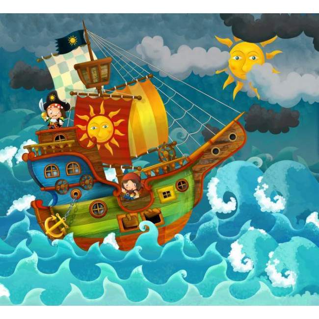 Wallpaper Little pirates