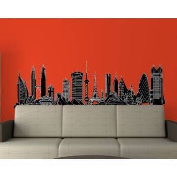 Wall stickers Famous Buildings