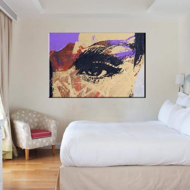 Canvas print Look at me