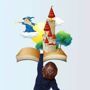 Wall stickers  Magic book