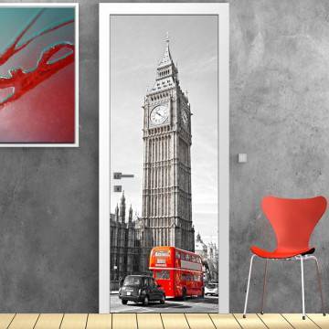 Door sticker Big Ben, London