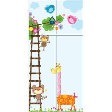 Giraffe   and friends (Light blue) 