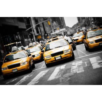 Wallpaper New York cabs 2