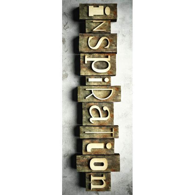 Inspiration , αυτοκόλλητο ψυγείου