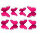 Wall stickers Set Two colors Butterflies