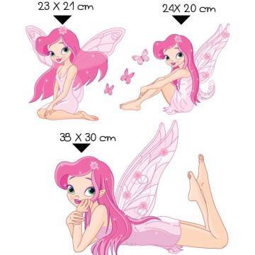 Kids wall stickers Fairies and butterflies 2