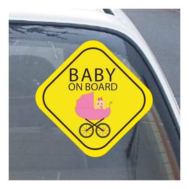 Baby car sticker My  girl on board! 