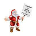 Wall stickers Santa Claus with your message