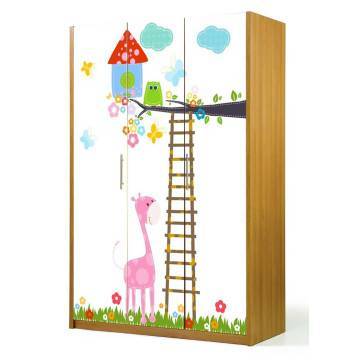 Closet sticker Owl tree