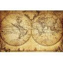 Vintage map Laptop skin 