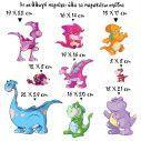 Kids wall stickers Dinosaurs