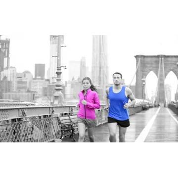 Ταπετσαρία τοίχου Running at Brooklyn bridge 2