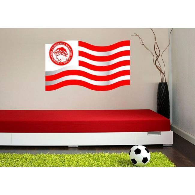 Wall stickers Flag of FC Olympiakos