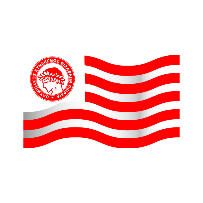 Wall stickers Flag of FC Olympiakos