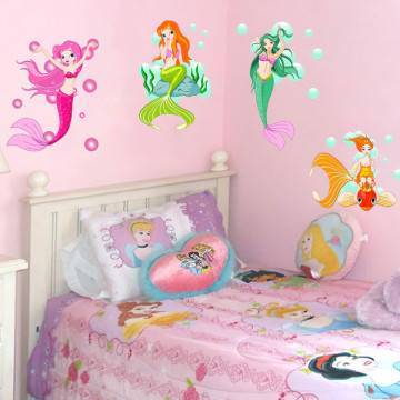 Wall stickers Mermaids!