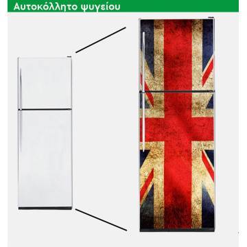 Αυτοκόλλητο ψυγείου Αγγλική σημαία vintage