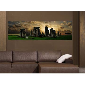 Canvas print Stonehenge, panoramic