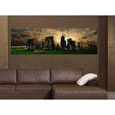 Canvas print Stonehenge, panoramic