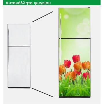 Αυτοκόλλητο ψυγείου Tulips