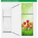 Fridge sticker Tulips