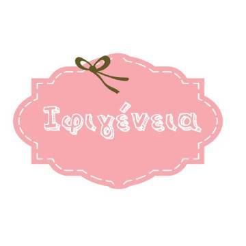 Sticker label Pink  with ribbon 2