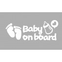 Baby car sticker Baby on Board