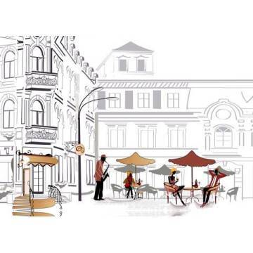 White scene αυτοκόλλητο  ντουλάπας 2