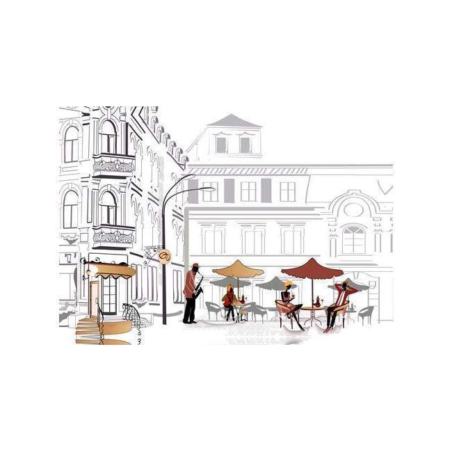 White scene, αυτοκόλλητο  ντουλάπας