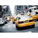 NY yellow cab,αυτοκόλλητο  ντουλάπας