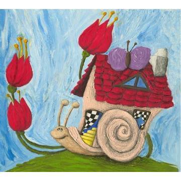 Closet sticker Snailhouse 2