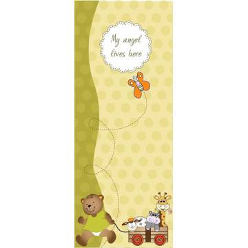 Αυτοκόλλητο πόρτας Πάμε βόλτα, παιδικό 2