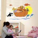 Kids wall stickers  Noahs ark