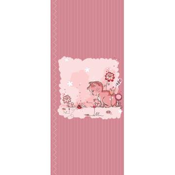 Αυτοκόλλητο πόρτας Kitty and ladybug, παιδικό 2