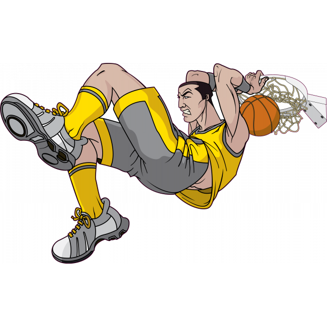 Wall stickers Basketball dunk 5 
