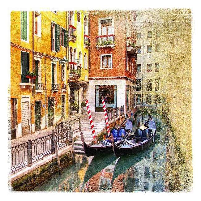 Door sticker Venice retro