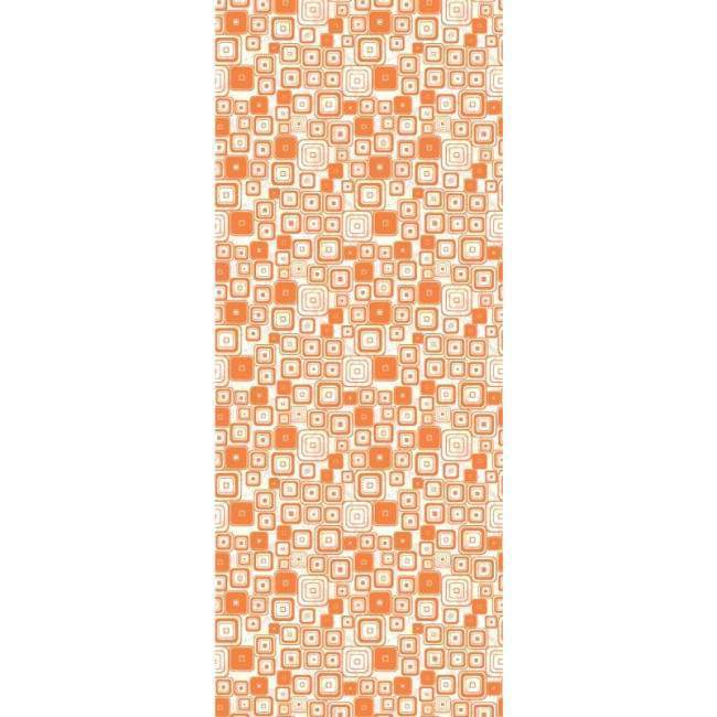 Orange rectangles, αυτοκόλλητο πόρτας