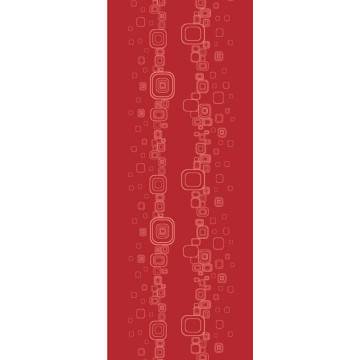 Αυτοκόλλητο πόρτας Redish rectangles 2