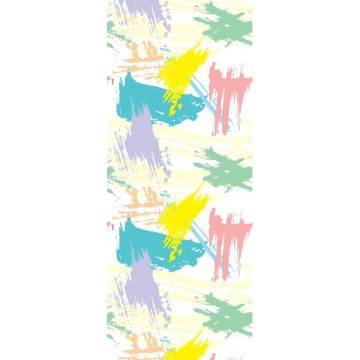 Door sticker Brush strokes 2