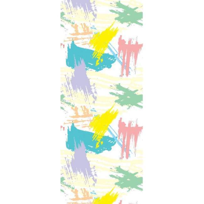 Door sticker Brush strokes