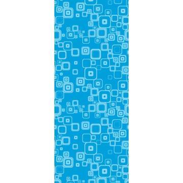 Αυτοκόλλητο πόρτας Blue rectangles 2