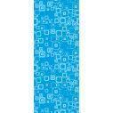 Door sticker Blue rectangles