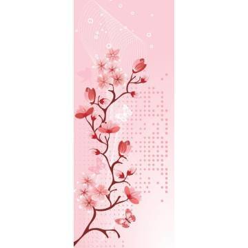 Αυτοκόλλητο πόρτας Blossomed spring 2