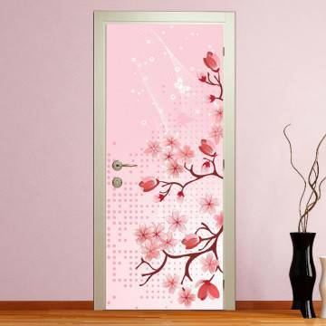 Door sticker Blossomed spring II