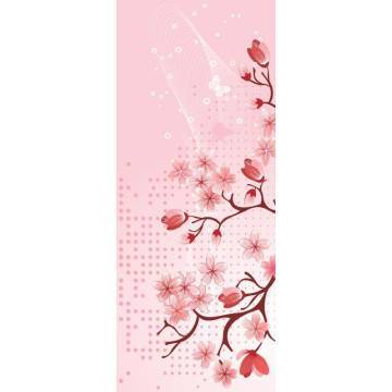 Αυτοκόλλητο πόρτας Blossomed spring II 2