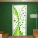 Door sticker Liquid green