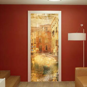Door sticker Venice vintage