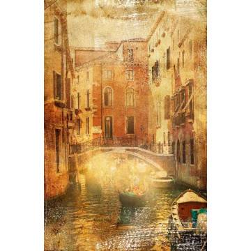 Αυτοκόλλητο πόρτας Venice vintage 2