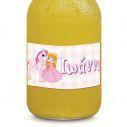 Sticker label Princess and pony